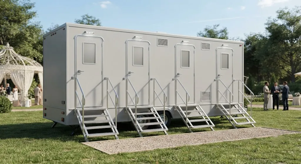 4 Stall Restroom Trailer in Largo, FL