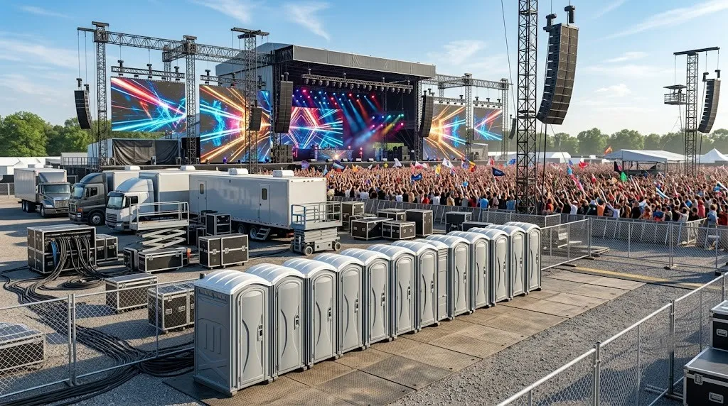 Concert Restroom Rental in Largo, FL