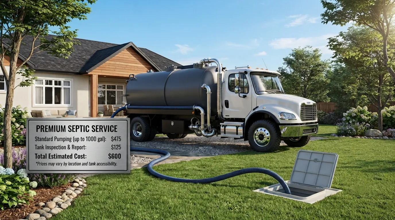 Septic Tank Pumping Cost in Largo, FL